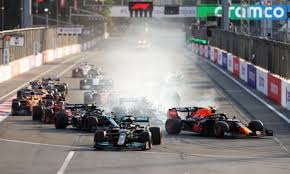 June 6, azerbaijan grand prix, baku city circuit, 8 a.m. . Sergio Perez Wins Dramatic Azerbaijan Gp After Verstappen Crashes F1 As It Happened Sport The Guardian