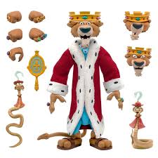 Robin hood is a 1973 animated film produced by walt disney productions, first released in the united states on november 8, 1973. Disney Ultimates Robin Hood Prince John With Sir Hiss Action Figure