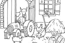 Ein traktor spielt auf einem bauernhof eine große rolle. Malvorlage Bauernhof Gratis Coloring And Malvorlagan