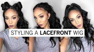 Buy lace front wigs from an array of styles. 3 Ways To Style A Full Lace Wig Holiday Hairstyles Ft Wowafrican Youtube