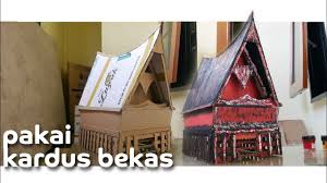 Didepan rumah adat batak, moseum hutabolansimanindo. Update Tentang Cara Membuat Rumah Adat Batak Toba Dari Kardus Format Png