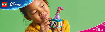 LEGO Disney Princess Twirling Ariel Building Set for Kids Ages 5+ with  Flounder and Display Stand