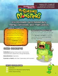 Very interactive with links and rewards. Teaching Guide Grade 1 3 My Singing Monsters Big Blue Bubble