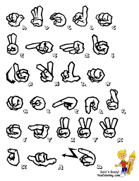 printable sign language alphabet graffiti free asl