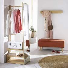 Entryway Unit With Mirror Norman Maisons Du Monde