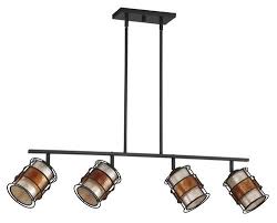 lorenzo bronze 4 light island light at