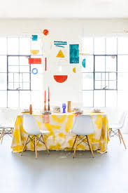 Bauhaus Inspired Tablescape The House That Lars Built Diy Mobile Bauhaus Tablescapes