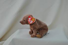 Amazon Com Ty Beanie Baby Pecan The Bear Beanbag Plush Toy Toys Games