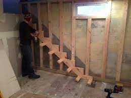 How To Build Floating Stairs Step By Step Handy Father Building Stairs Floating Stairs Floating Staircase