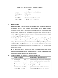 Rpp matematika wajib kelas x. Rpp Matematika Wajib Kelas X Sma Kd 3 4 Pertidaksamaan Dua Variabel