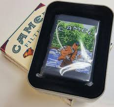 I have not used it or even added any butane. Zippo Lighter Camel Joe Fish With Tin And Sleeve 1997 Mnt Rare 8 Colors Jack Rabbit S Vintage
