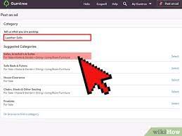 Select the department you want to search in. How To Sell On Gumtree 14 Steps With Pictures Wikihow