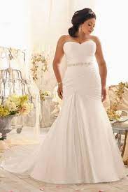 Fit And Flare Crisscross Satin Plus Size Wedding Dress Wedding Dresses Fit And Flare Wedding Dress Wedding Dresses Satin