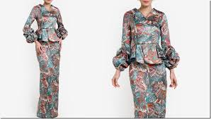 Ibu dan anak pasti akan tampak lebih manis dengan baju raya potongan peplum panjang ini. Baju Raya 2017 Idea Mod Kurung Style With Balloon Sleeves Fashion Fashion Pants Clothes For Women