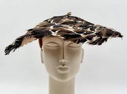 Vintage Juli Kay Italian Ladies Hat With Peasant