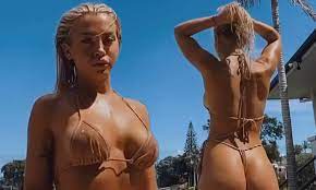 Has she finally gone too far? Tammy Hembrow shows off incredible figure in  barely