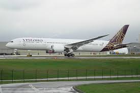Surprise Vistara Seems To Have Moved Up The Delivery Schedule Of The Boeing 787 9 Live From A Lounge Boeing 787 Boeing Airline Logo