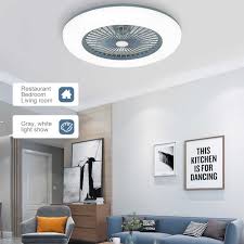Ceiling fans with lighting & controlled by remote control overview. Ceiling Fan With Lamp A With Remote Control Restaurant Bedroom Decoration Indoor Fan Lighting Crystal Ceiling Fan With Led Light 72w Modern Led Dimmable Ceiling Light Adjustable Wind Speed Lighting Indoor Lighting