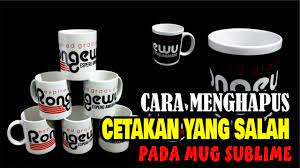 Celakanya, tingkat daur ulang sampah plastik di tanah air masih sangat rendah. Cara Menghapus Mug Sublime Yang Gagal Cetak Youtube