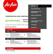 It was all fine (though the guy at the departure insisted to have my bag weighted. How To Prebook Add Ons