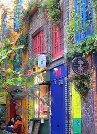 Colours Beautiful Places Colourful Buildings Neals Yard