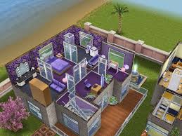 House 60 Rainbow Community Purple House Level 2 Sims Simsfreeplay Simshousedesign Arquitectura Sims Casas