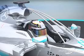 Beim bahrain gp 2020 erlebte romain grojsean einen wahren horrorunfall. Fotostrecke So Sieht Die Formel 1 Mit Halo Aus
