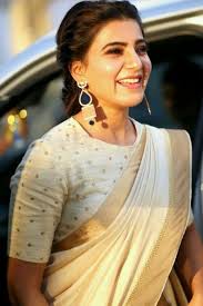 Hairstyles with saree for long hair. Blouse Ideas To Match With Your Kerala Saree Threads