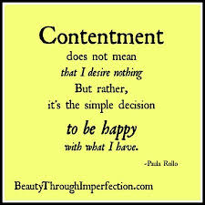 View our entire collection of contented quotes and images about happy that you can save into your jar and share with your friends. Happiness Is Contented Quote Quotesta