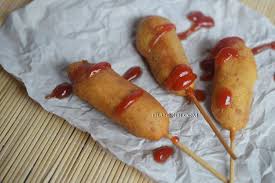 Corn Dog Dengan Gambar Corn Dogs Makanan Memasak
