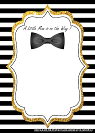 Add photos and text with our easily customizable templates. 6 Free Bow Tie Invitation Templates Free Printable Birthday Invitation Templates Bagvania