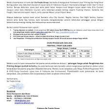 Apakah anda sedang mencari informasi mengenai surat penawaran? Contoh Surat Penawaran Jasa Angkutan Barang Contoh Surat