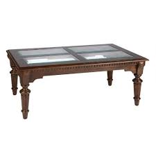 One Of My Favorite Discoveries At Christmastreeshops Com Broyhill Lyla Glass Panel Coffee Table Table Furniture Glass Panels Coffee Table
