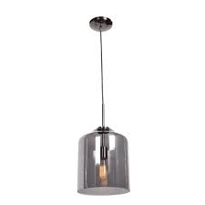 Access Lighting Simplicite Short 1 Light Black Chrome Pendant With Smoke Mirror Glass Diffuser In 2020 Pendant Light Access Lighting Glass Diffuser