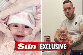 My baby daughter was hospitalised after 'drinking toxic milk' which was  recalled over salmonella fears