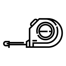 Icono Construccion Medir Medicion Cinta Herramienta Gratis De Construction Tool Line Foreman Equipment