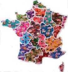 Carte de france, cartes des régions et des départements ou encore des cartes des villes et des villages en france. Magnet Le Gaulois Carte De France Departements Bord Blanc Magnet De Collection
