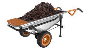 How To Move Heavy Objects In The Yard Wheelbarrow Wheelbarrow Garden Yard Cart