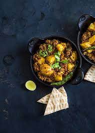 Spiced Lamb Mince And Potatoes Aloo Kheema Healthy Meat Recipes Lamb Recipes Chutney Recipes