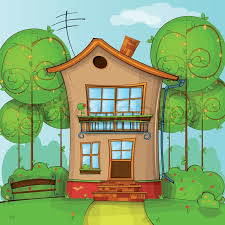 See cartoon house stock video clips. Vektor Illustration Der Cartoon Haus Stock Vektor Colourbox