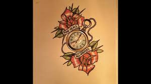 Stopwatch can be divided into single hand and double hand. How To Draw A Pocket Watch Tattoo Youtube