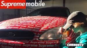 Savage car window sticker supreme sticker car window decal vinyl. Supreme Sticker Car Wrap Hypebeast Youtube