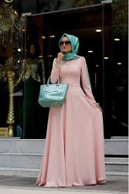 Sinetra Elbise Pudra Muslim Women Fashion Dresses Modest Dresses