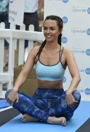 Mopping up the sweat at pontiff. Jennifer Metcalfe Hawtcelebs