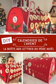 Et une paire de chaussettes ! Diy La Calendrier De L Avent La Boite Aux Lettres Du Pere Noel