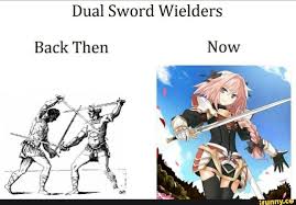 Dual Sword Wielders Ifunny Memes Funny Memes About Girls Dank Anime Memes