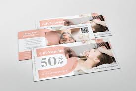 Female Beauty Spa Ai And Psd Voucher Voucher Design Gift Voucher Design Beauty Spa