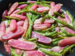 Recette De Poelee De Radis Et Haricots Verts Cuisine Blog Recette Recettes De Cuisine Haricots Verts Radis