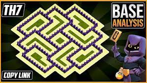 Making bases/layouts yourself is a hectic and time taking task as it requires testing out a lot of different bases. New Best Th7 Hybrid Trophy Defense Base 2020 Town Hall 7 Hybrid Base Design Clash Of Clans Dark Barbarian
