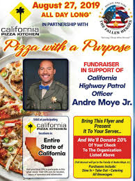 Trying the entire pizza menu from california pizza kitchen. California Pizza Kitchen To Host Fundraiser For Fallen Officer Andre Moye Jr Kbak
